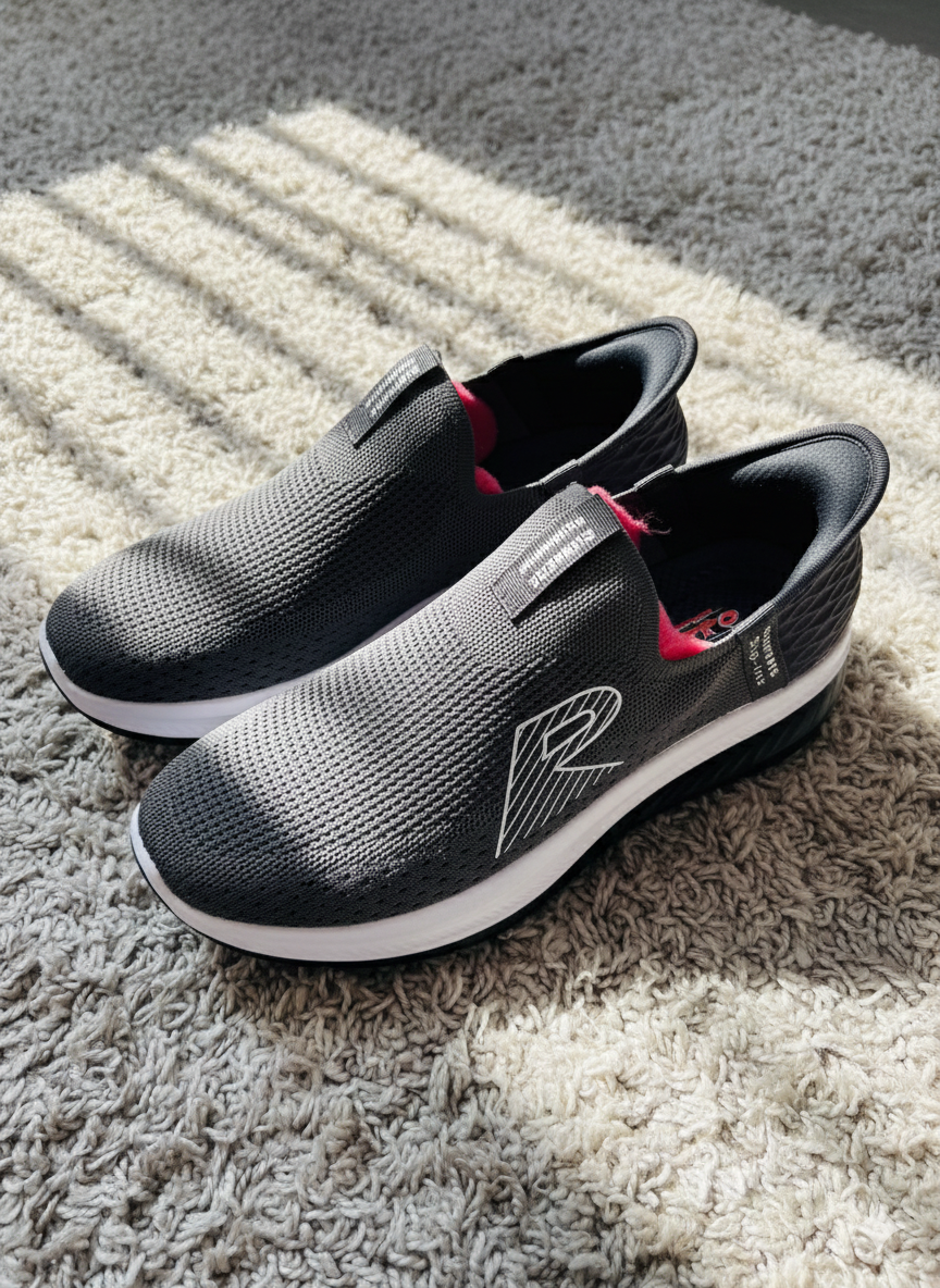 Premium Mesh Slip-On Walking Shoes | Lightweight & Comfortable